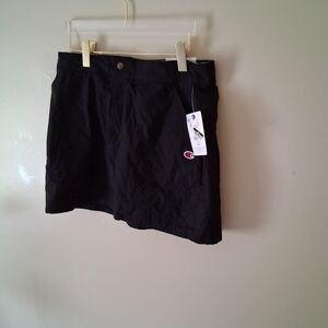 Champion Black Athletic Skirt with Logo